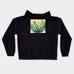 Lily of The Valley Kids Hoodie